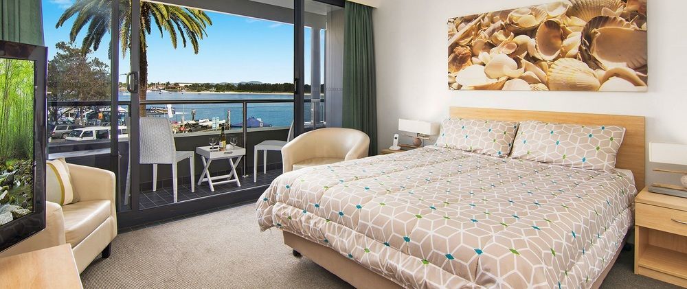 The Mid Pacific Motell Port Macquarie Exteriör bild
