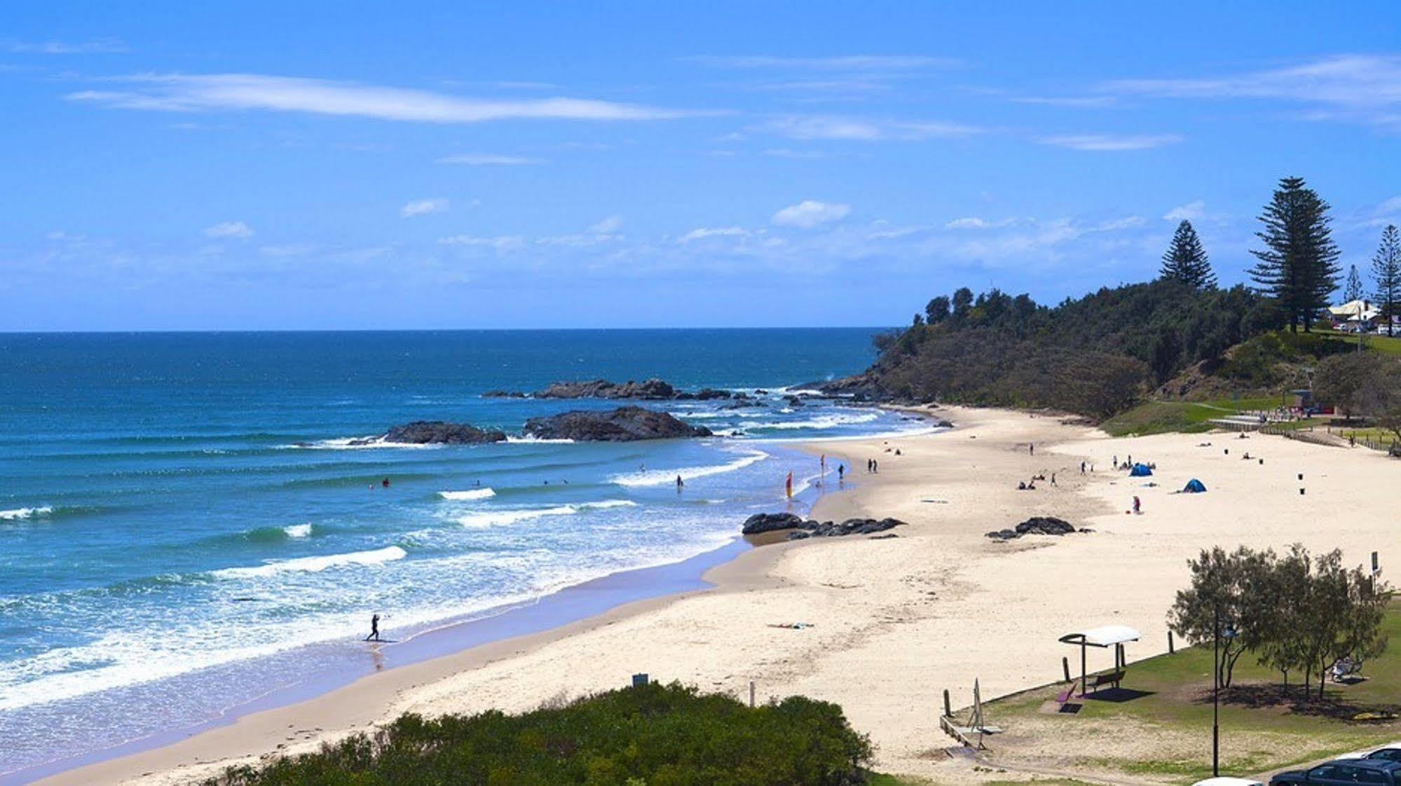 The Mid Pacific Motell Port Macquarie Exteriör bild